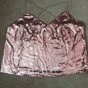 Cooper sequin tank NWT